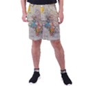 Illustration Ukrainian Folk Seamless Pattern Ornament Men s Pocket Shorts View1