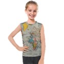 Pyramids Egypt Monument Landmark Sunrise Sunset Egyptian Kids  Mesh Tank Top View1