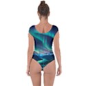 Zig Zag Waves Lines Geometric Short Sleeve Leotard  View2