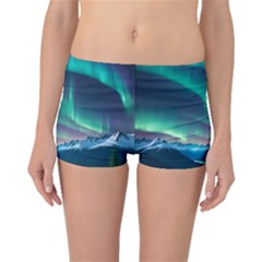 Zig Zag Waves Lines Geometric Boyleg Bikini Bottoms by Ndabl3x