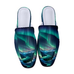 Aurora Borealis Women s Classic Backless Heels by Ndabl3x