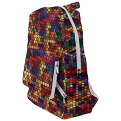 Zig Zag Pattern Geometric Design Travelers  Backpack by Ndabl3x