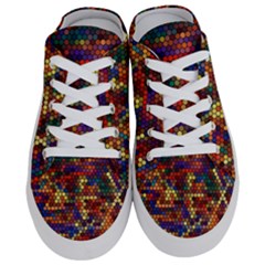 Zig Zag Pattern Geometric Design Half Slippers by Ndabl3x