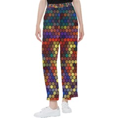 Zig Zag Pattern Geometric Design Women s Pants  by Ndabl3x