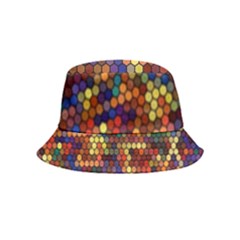 Zig Zag Pattern Geometric Design Bucket Hat (kids) by Ndabl3x