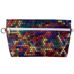 Flower Retro Funky Psychedelic Handbag Organizer