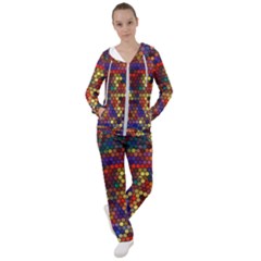 Flower Retro Funky Psychedelic Women s Tracksuit by Ndabl3x