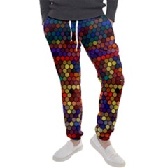 Hexagon Honeycomb Pattern Design Men s Jogger Sweatpants by Ndabl3x