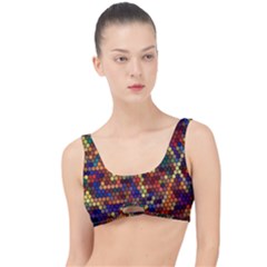 Flower Retro Funky Psychedelic The Little Details Bikini Top