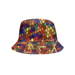 Flower Retro Funky Psychedelic Inside Out Bucket Hat (kids) by Ndabl3x