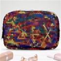 Hexagon Honeycomb Pattern Design Make Up Pouch (Small) View1