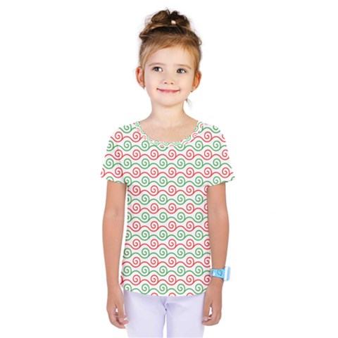 Mosaic Hexagon Honeycomb Kids  One Piece T-shirt by Ndabl3x