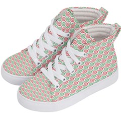 Mosaic Hexagon Honeycomb Kids  Hi-top Skate Sneakers by Ndabl3x