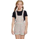 Pattern Flowers Geometric Kids  Short Overalls View1