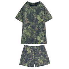 Pattern Seamless Antique Luxury Kids  Swim T-shirt And Shorts Set by Ndabl3x