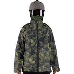 Birds Pattern Colorful Men s Zip Ski And Snowboard Waterproof Breathable Jacket by Ndabl3x