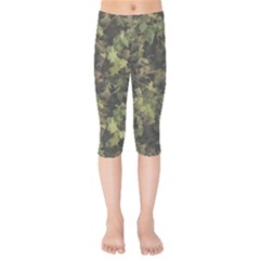 Camouflage Military Kids  Capri Leggings  by Ndabl3x