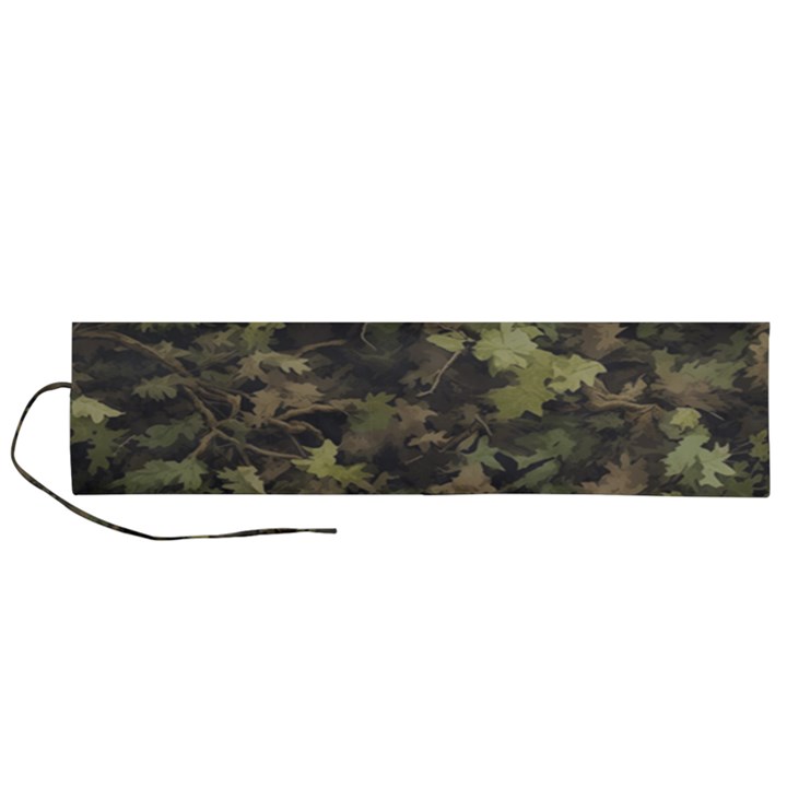 Camouflage Military Roll Up Canvas Pencil Holder (L)