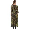 Camouflage Military Button Up Maxi Dress View2