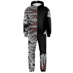 Aesthetic Outer Space Cartoon Art Hooded Jumpsuit (men)