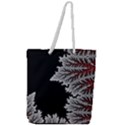 Aesthetic Outer Space Cartoon Art Full Print Rope Handle Tote (Large) View1