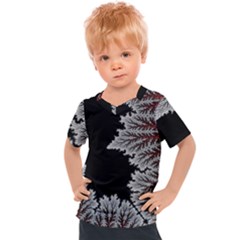 Purple Rose Retro Floral Flower Kids  Sports T-shirt