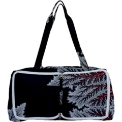 Silhouette Of Aurora Borealis Multi Function Bag by Bedest