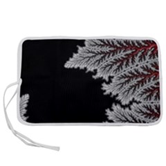 Silhouette Of Aurora Borealis Pen Storage Case (m) by Bedest