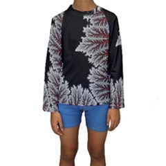 The Overworld Aurora Subnautica Kids  Long Sleeve Swimwear by Bedest