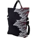 Jungle Road Hawaii Asphalt Mountains Green Fold Over Handle Tote Bag View2