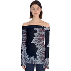 The Overworld Aurora Subnautica Off Shoulder Long Sleeve Top by Bedest