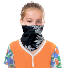 Jungle Road Hawaii Asphalt Mountains Green Face Covering Bandana (kids) by Bedest