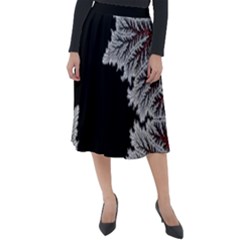 The Overworld Aurora Subnautica Classic Velour Midi Skirt  by Bedest