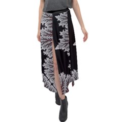 The Overworld Aurora Subnautica Velour Split Maxi Skirt by Bedest