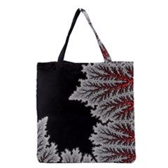 Foroest Nature Trippy Grocery Tote Bag by Bedest