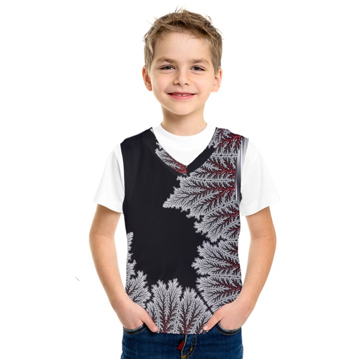 Foroest Nature Trippy Kids  Basketball Tank Top