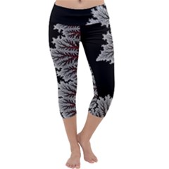 Foroest Nature Trippy Capri Yoga Leggings by Bedest