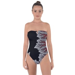 Foroest Nature Trippy Tie Back One Piece Swimsuit by Bedest