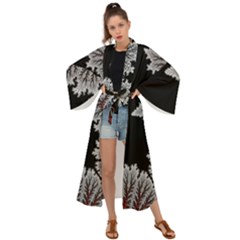 Himalaya Nature Mountain Maxi Kimono by Bedest