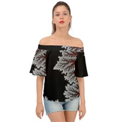 Himalaya Nature Mountain Off Shoulder Short Sleeve Top by Bedest