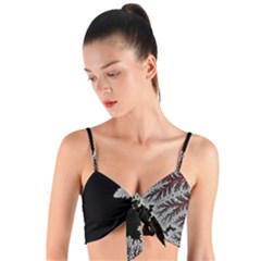 Himalaya Nature Mountain Woven Tie Front Bralet by Bedest