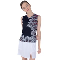 Foroest Nature Trippy Women s Sleeveless Sports Top