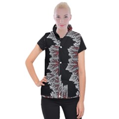 Planet Psychedelic Art Psicodelia Women s Button Up Vest by Bedest