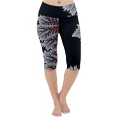 Planet Psychedelic Art Psicodelia Lightweight Velour Cropped Yoga Leggings by Bedest