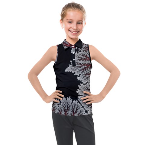 Planet Psychedelic Art Psicodelia Kids  Sleeveless Polo T-shirt by Bedest