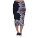 Astrology Surreal Surrealism Trippy Visual Art Velvet Midi Pencil Skirt View2