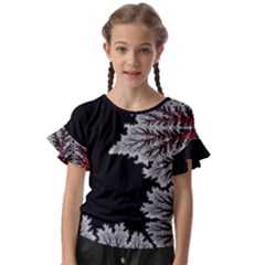 Planet Psychedelic Art Psicodelia Kids  Cut Out Flutter Sleeves by Bedest