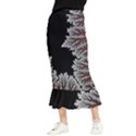 Astrology Surreal Surrealism Trippy Visual Art Maxi Fishtail Chiffon Skirt View1