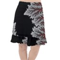 Abstract Complex Fractal Math Fishtail Chiffon Skirt View1