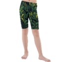 Banana leaves Kids  Mid Length Swim Shorts View1